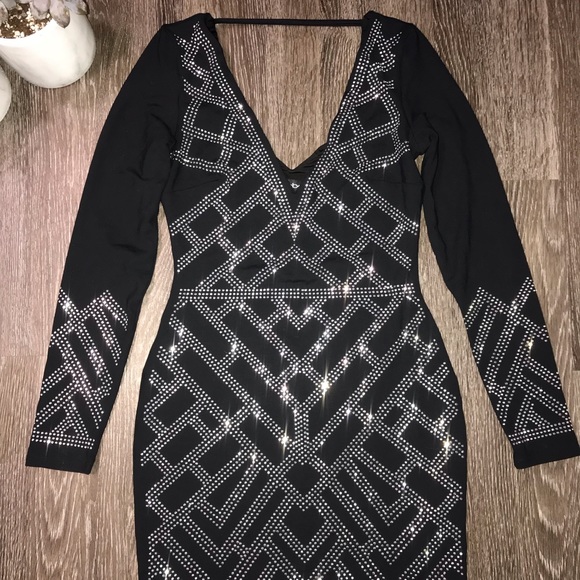 Bebe • Sparkle Dress • Extra Small - Picture 2 of 4